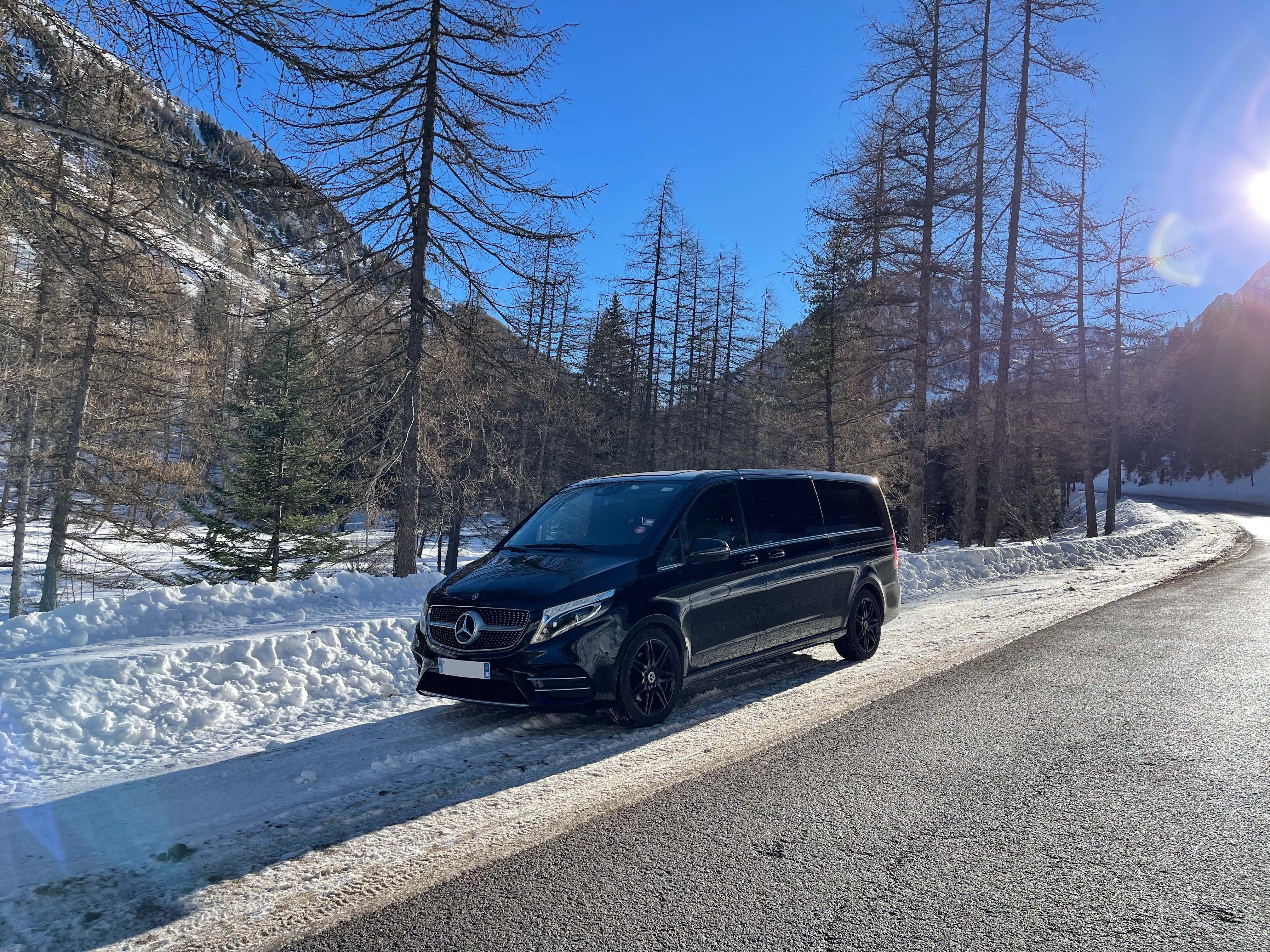 chaffeur station ski sur cote azur